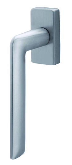 Maniglia cromato satinato per finestra modello Linea -0