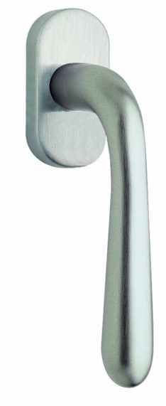 Maniglia cromo satinato per finestra modello One -0