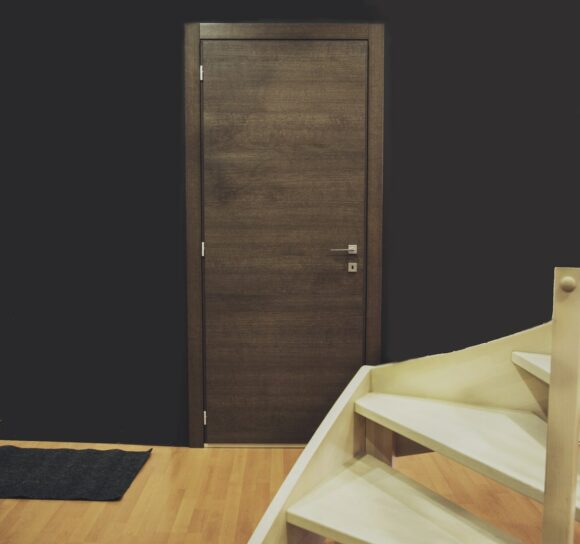Porta interna laminatino ROVERE KAVA da cm. 80 x 210 H spinta destra BATTENTE -1135