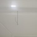 GANCIO per tenda senza fori BIANCO, gancio per serramenti in PVC e legno sp. mm. 16/18 - Gancio lungo-0