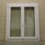 Finestra in PVC bianco pellicolato a 2 ante-0