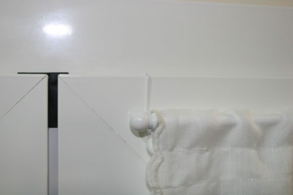 KIT Gancio + Bastoncino per tende a vetro SENZA FORI -1165