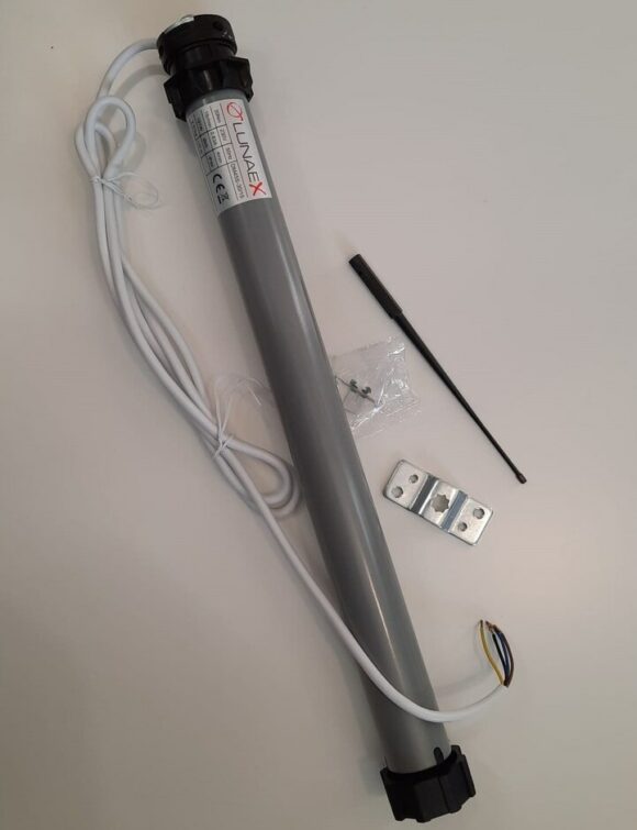 Motore per tapparelle Motore tubolare Lunaex 30 Nm con supporto-1141