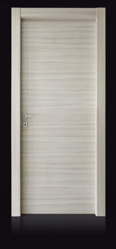 Porta interna con rivestimento sintetico BIANCO SPAZZOLATO o BIANCO-AVORIO CANGIANTE-0