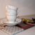 Tagliere in vetro ceramicato lucido piano rettangolare con decoro-0