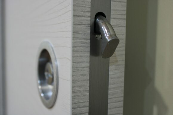 Porta interna MICROLAMINATA, battente reversibile e scorrevole, BIANCO e OLMO BIANCO-1292