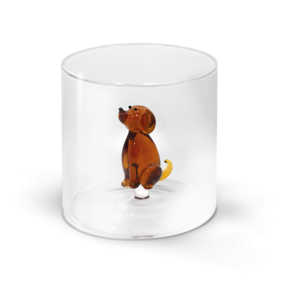 Bicchiere vetro borosilicato con soggetto interno – capacità 250 ml-2094