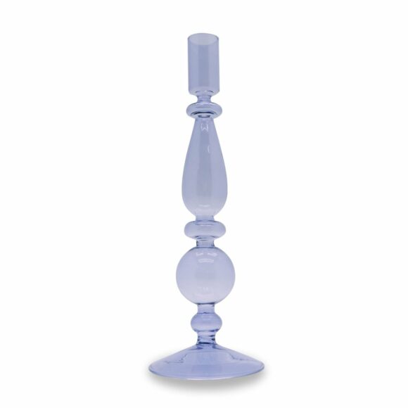 Portacandele in vetro borosilicato - colori e forme varie-2053