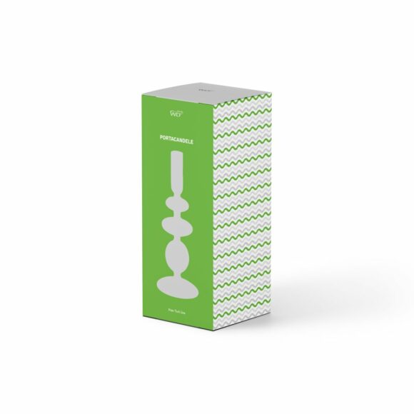 Portacandele in vetro borosilicato - colori e forme varie-2060