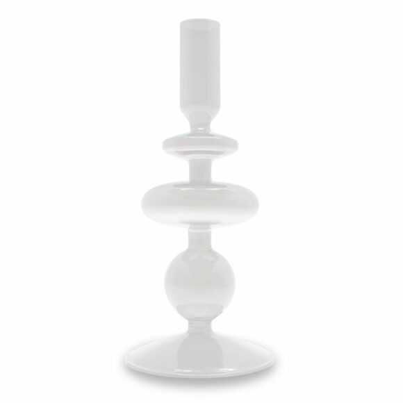 Portacandele in vetro borosilicato - colori e forme varie-2057