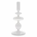 Portacandele in vetro borosilicato Trasparente H cm.20-0