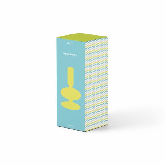Portacandele in vetro borosilicato - colori e forme varie-2063