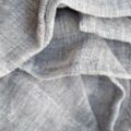 Tenda in acrilico per finestra da cm. 60 x 240 H colore Grigio scuro - conf. 2 pezzi-0