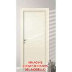 Porta interna Bianco Crema battente - cm. 70 x 210 H spinta sinistra-0