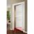 Porta Interna Legno Massiccio nocis patinato medio - cm. 80 x 210 H Battente spinta sinistra-0