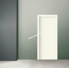 Porta Interna Laccato Bianco - cm. 65 x 210 H battente spinta destra-0