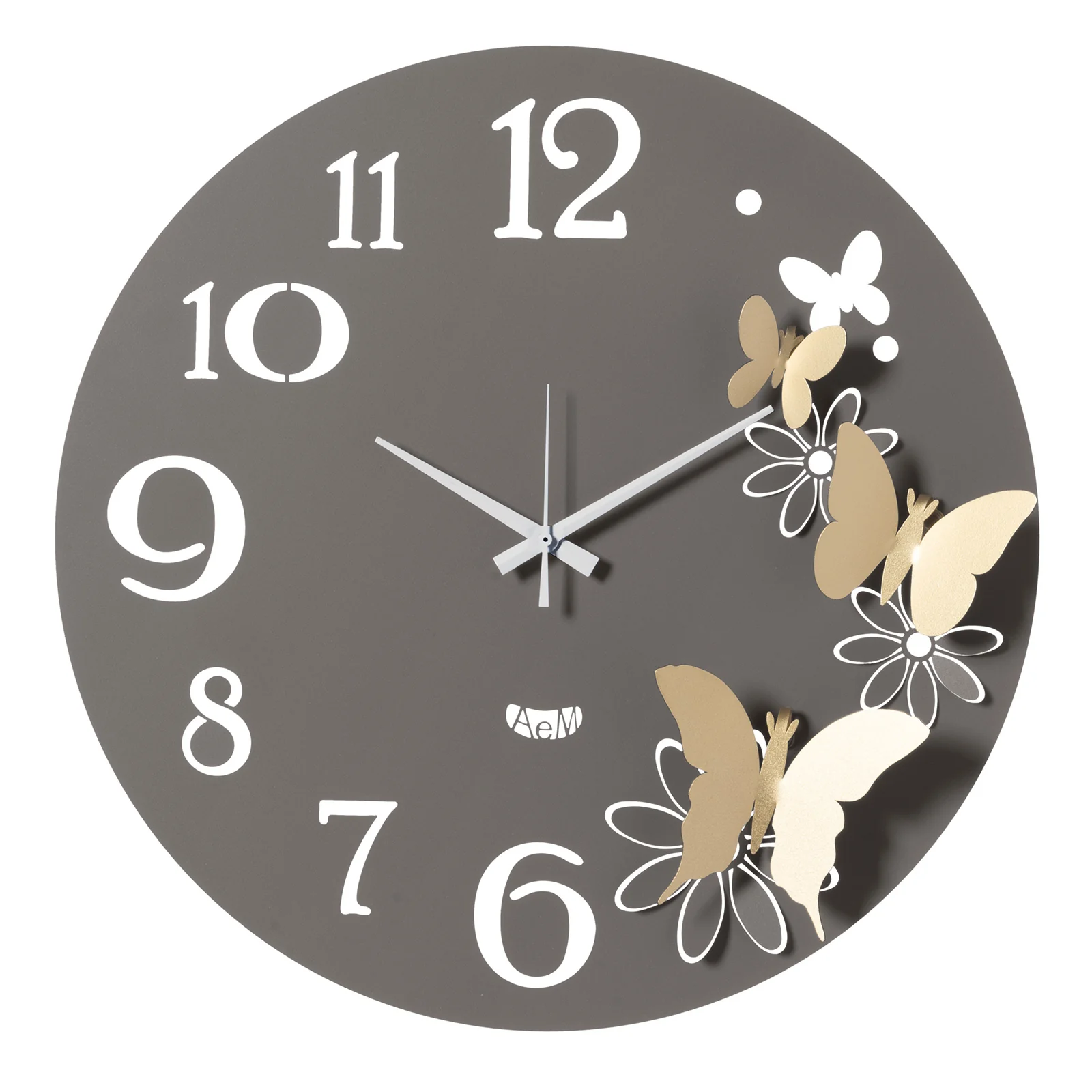 Orologio da appendere Butterfly Flowers - piccolo