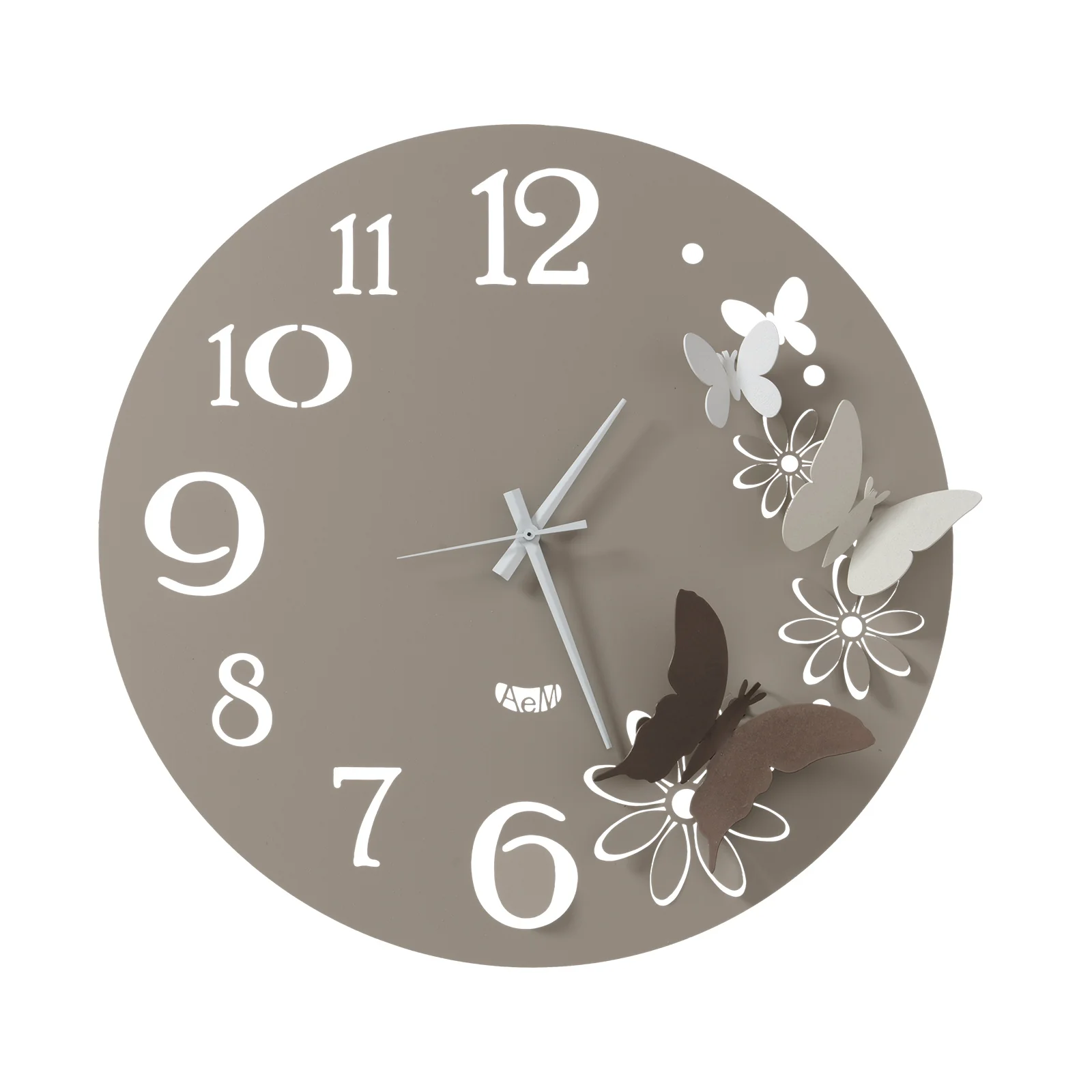Orologio da appendere Butterfly Flowers - piccolo - immagine 2