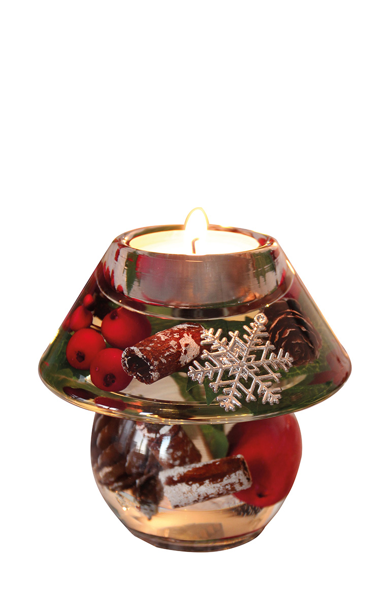 Portacandela di Natale Fiocco di Neve - Dreamlight "Natale"