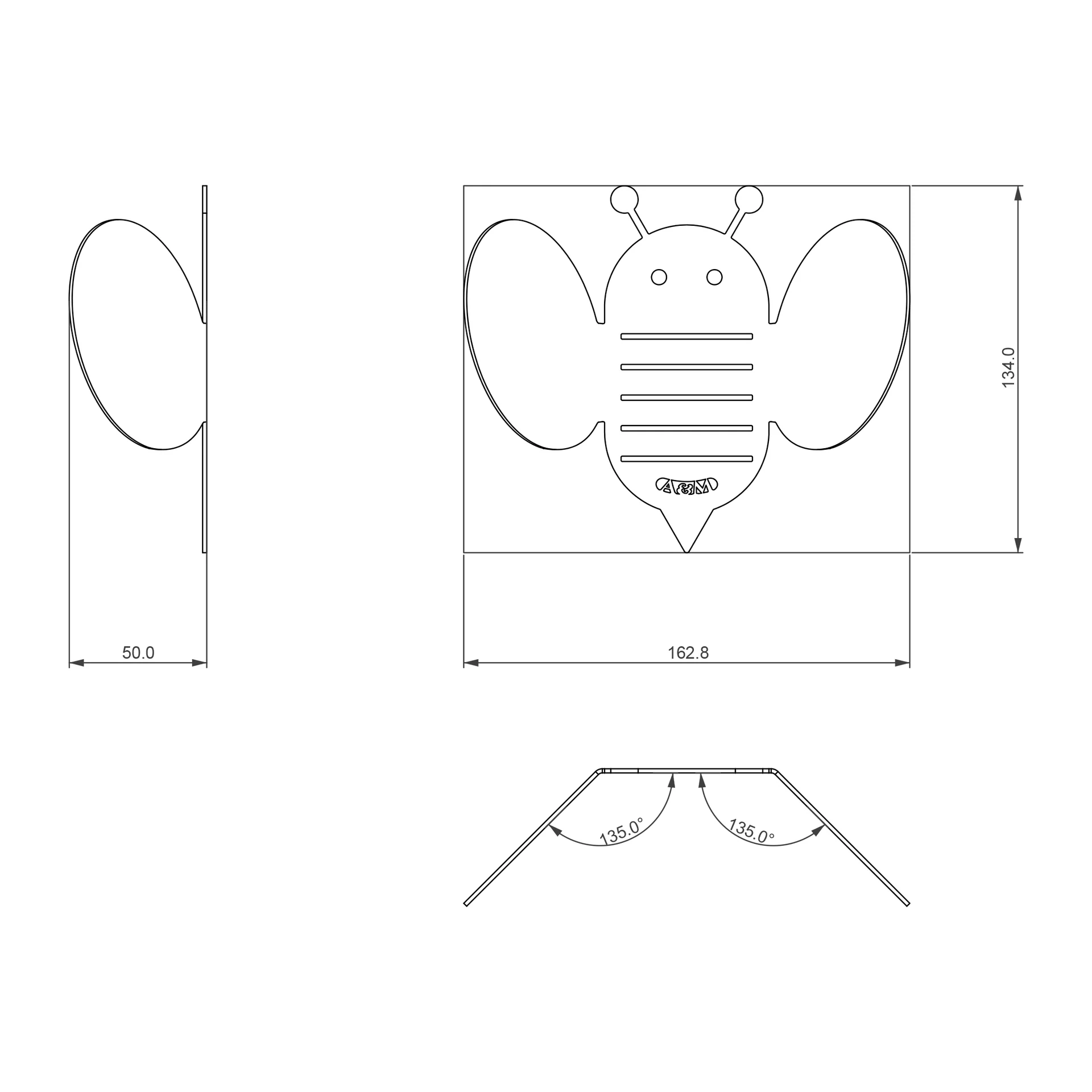 Set ganci appendiabiti Bee - immagine 7
