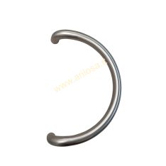 Maniglione curvo acciaio inox modello Arkansas per porte blindate