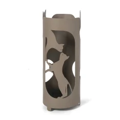 Portaombrelli a forma di Gatto modello Silvestro beige